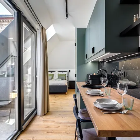 Apartmán Dob Street With Balcony Budapešť