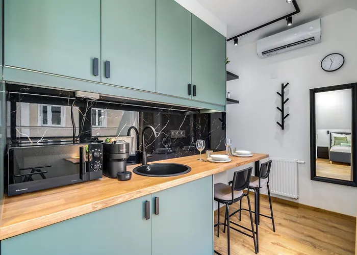 Apartament Dob Street With Balcony Budapeszt